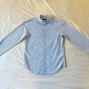 Banana Republic Blue Stripe Oxford Size XS